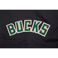 Men's Pro Standard Black Milwaukee Bucks Classics Woven Shorts