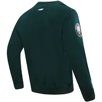 Men's Pro Standard Giannis Antetokounmpo Hunter Green Milwaukee Bucks Avatar Pullover Sweatshirt