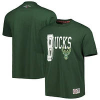 Men's Tommy Jeans Hunter Green Milwaukee Bucks Mel Varsity T-Shirt