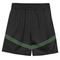 Preschool Black Milwaukee Bucks Mesh Tank Top and Shorts Set