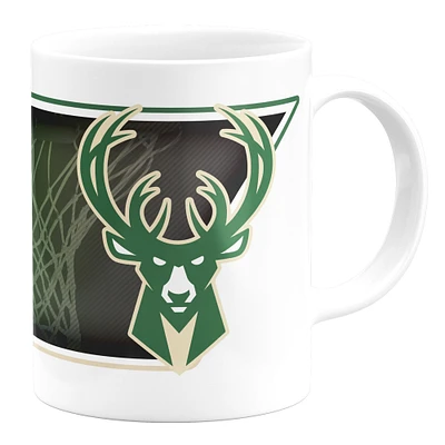 The Sports Vault Milwaukee Bucks - 11oz. Tasse à café sublimée