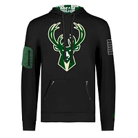 Unisex FISLL x Black History Collection  Milwaukee Bucks Pullover Hoodie