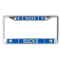 WinCraft  Milwaukee Bucks 2024/25 City Edition Laser Cut Metal License Plate Frame