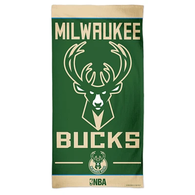 Serviette de plage en fibre WinCraft Milwaukee Bucks 30" x 60"