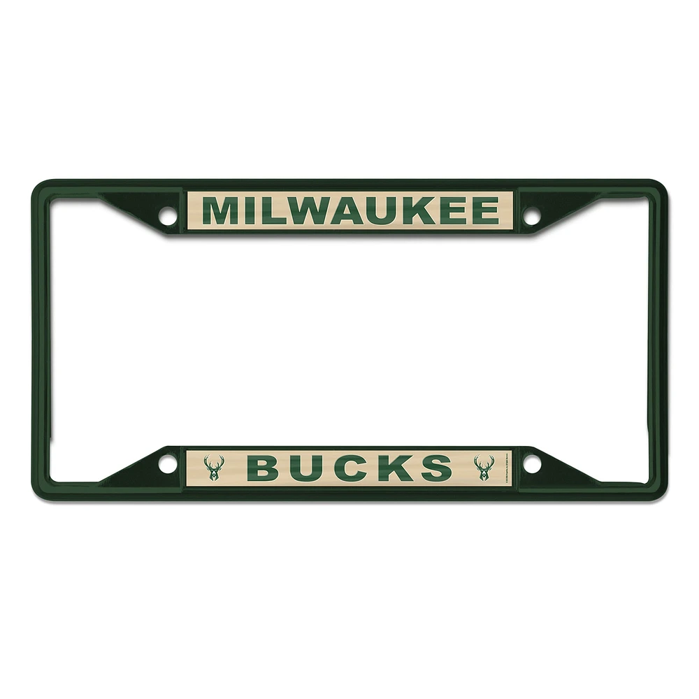 WinCraft Milwaukee Bucks Chrome Color License Plate Frame