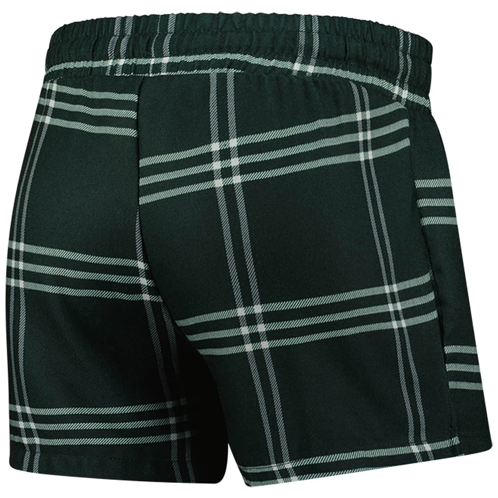 Women's Concepts Sport Milwaukee Bucks Petition Long Sleeve Top and Shorts Set