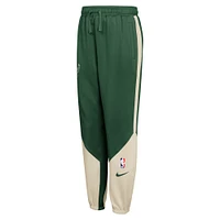 Youth Nike Hunter Green Milwaukee Bucks 2024/25 Authentic Showtime Pants