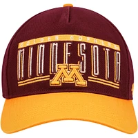 Men's '47 Maroon Minnesota Golden Gophers Double Header Hitch Adjustable Hat