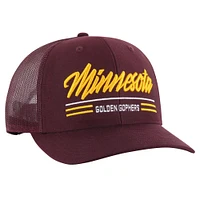 Men's '47 Maroon Minnesota Golden Gophers Garner Trucker Adjustable Hat