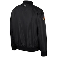 Men's Colosseum  Black Minnesota Golden Gophers Full-Zip Bomber Jacket