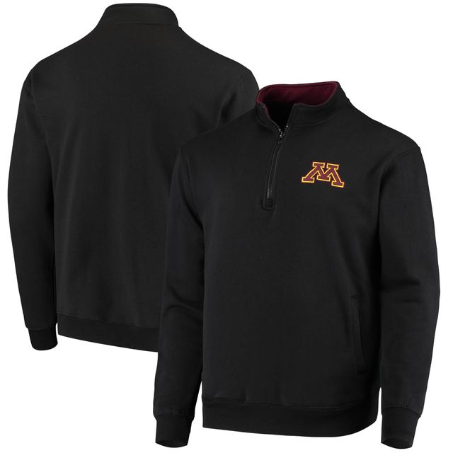 Veste Colosseum Black Minnesota Golden Gophers Tortugas Logo Quarter-Zip pour homme