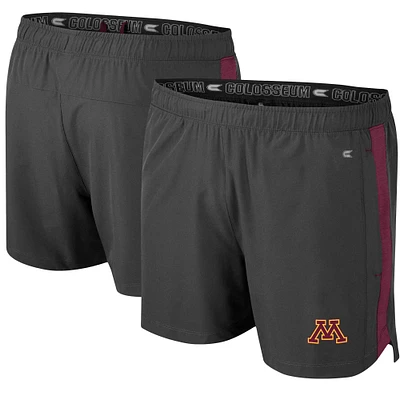 Short Langmore Colosseum anthracite pour hommes, Golden Gophers du Minnesota