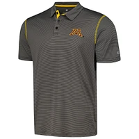 Men's Colosseum  Gray Minnesota Golden Gophers Cameron Polo