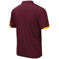 Men's Colosseum Maroon Minnesota Golden Gophers Big & Tall Santry Polo