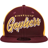Men's New Era  Maroon Minnesota Golden Gophers Outright 9FIFTY Snapback Hat