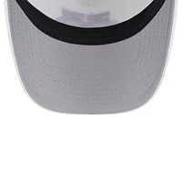 Men's New Era White/Maroon Minnesota Golden Gophers Court Sport Foam A-Frame 9FORTY Adjustable Trucker Hat