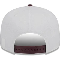 Men's New Era White/Maroon Minnesota Golden Gophers Two-Tone Layer 9FIFTY Snapback Hat