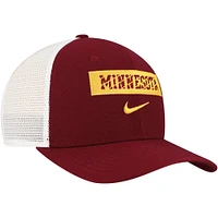 Men's Nike Maroon Minnesota Golden Gophers 2024/25 Sideline Rise Trucker Adjustable Hat