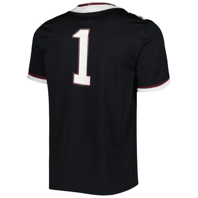 Maillot de football intouchable Nike #1 des Golden Gophers du Minnesota pour homme, noir