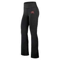 Women's Fanatics Black Minnesota Golden Gophers Training Camp Maxed Out Flare Leggings