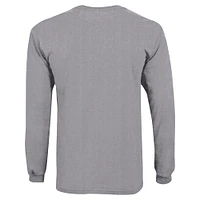 T-shirt à manches longues avec Logo Arch Over des Golden Gophers du Minnesota, champion jeunes, gris
