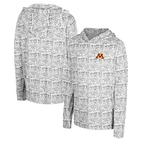 Youth Colosseum Black Minnesota Golden Gophers All-Over Print Hoodie
