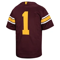 Youth Nike #1 Maroon Minnesota Golden Gophers Untouchable Football Jersey