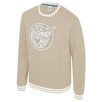 Unisex Stadium Essentials  Tan Minnesota Lynx Club Level Chenille Pullover Sweatshirt