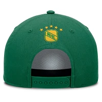 Casquette ajustable en corde A-Frame de la collection Decades des Minnesota North Stars de Fanatics pour hommes Kelly Green