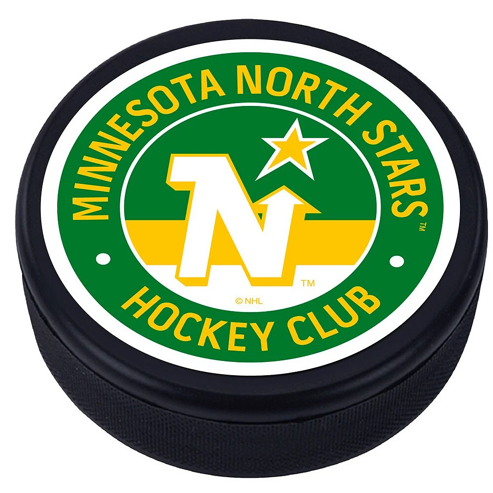 Minnesota North Stars - Vintage Classic Textured Hockey Puck