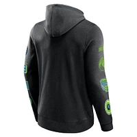 Men's Fanatics Black Minnesota Timberwolves Home Court Pullover Hoodie