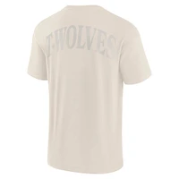 Men's Fanatics Cream Minnesota Timberwolves Elements Iconic T-Shirt