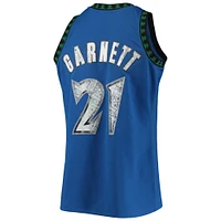 Men's Mitchell & Ness Kevin Garnett Blue Minnesota Timberwolves 2003/04 Hardwood Classics NBA 75th Anniversary Diamond Swingman Jersey