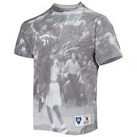 T-shirt Mitchell & Ness Kevin Garnett Heather Grey Minnesota Timberwolves Above The Rim pour hommes