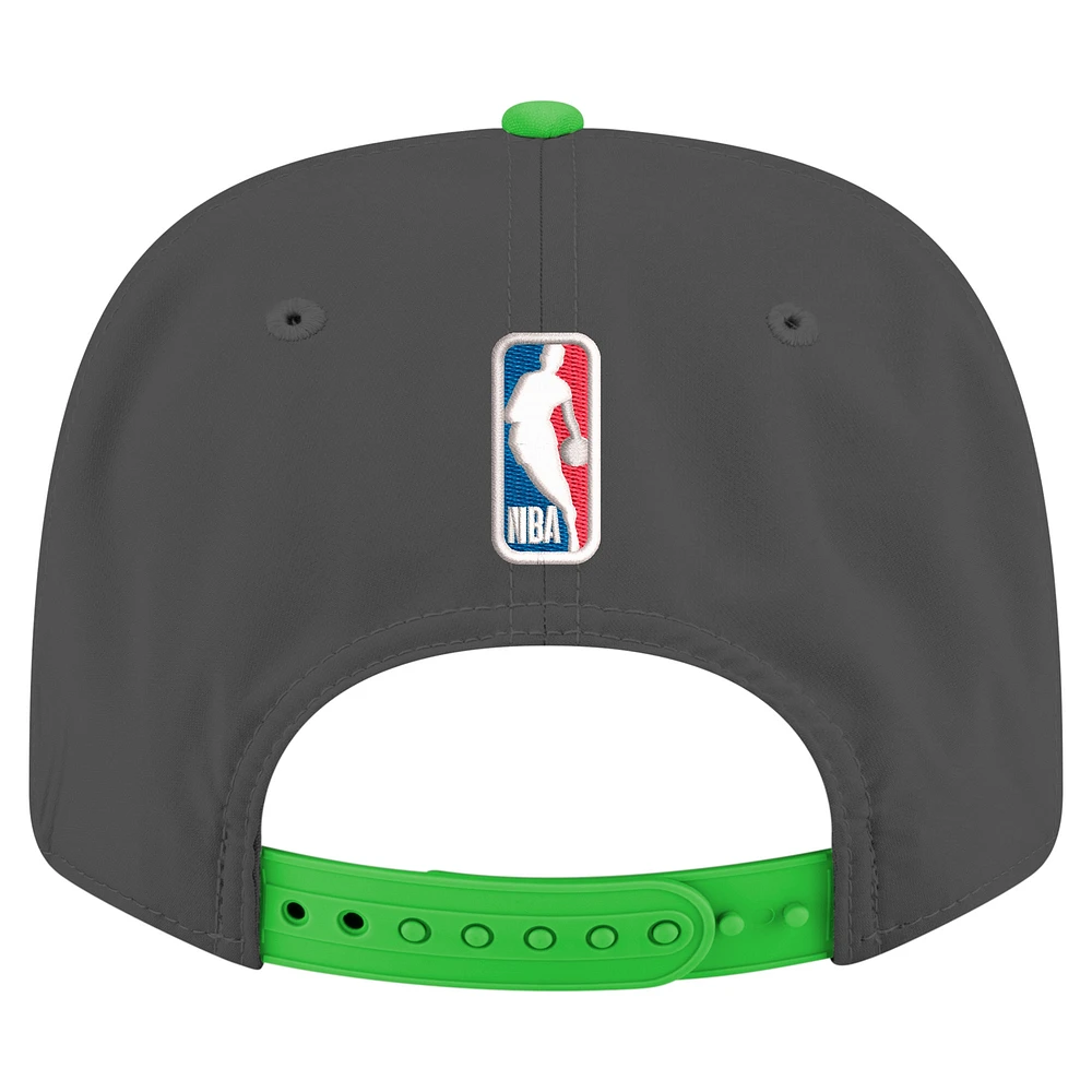 Men's New Era Anthracite Minnesota Timberwolves Statement Edition Jersey Hook 9SEVENTY Stretch-Snap Hat