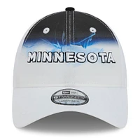 Casquette ajustable 9TWENTY City Edition 2024/25 Minnesota Timberwolves blanche New Era pour homme