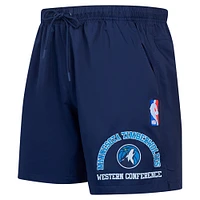 Men's Pro Standard Navy Minnesota Timberwolves Area Code Shorts