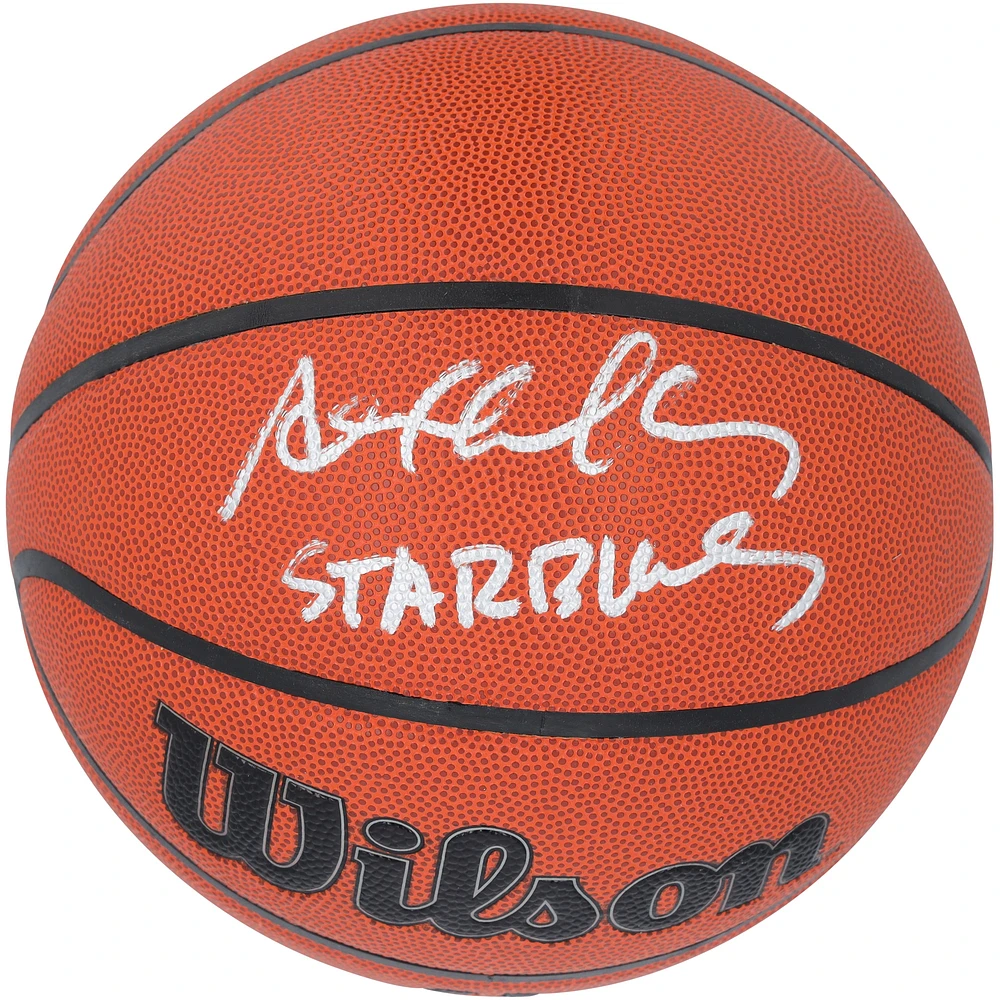 Stephon Marbury Minnesota Timberwolves Autographed Wilson Authentic Series Indoor/Outdoor Basketball with "Starbury" Inscription