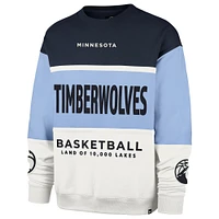 Sweat-shirt unisexe bleu clair '47 Minnesota Timberwolves 2024/25 City Edition On Five Maximalist Pullover
