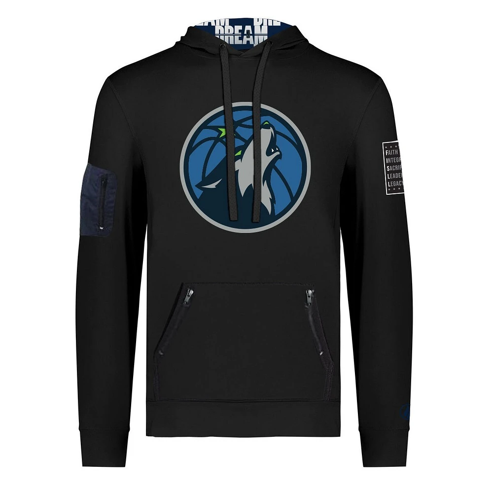 Unisex FISLL x Black History Collection  Minnesota Timberwolves Pullover Hoodie