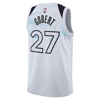 Unisex Nike Rudy Gobert White Minnesota Timberwolves 2024/25 Swingman Player Jersey - City Edition