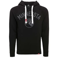 Unisex Sportiqe  Black Minnesota Timberwolves Olsen Tri-Blend Pullover Hoodie