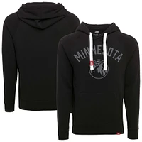 Unisex Sportiqe  Black Minnesota Timberwolves Olsen Tri-Blend Pullover Hoodie