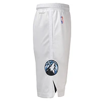 Youth Nike  White Minnesota Timberwolves 2024/25 City Edition Swingman Performance Shorts