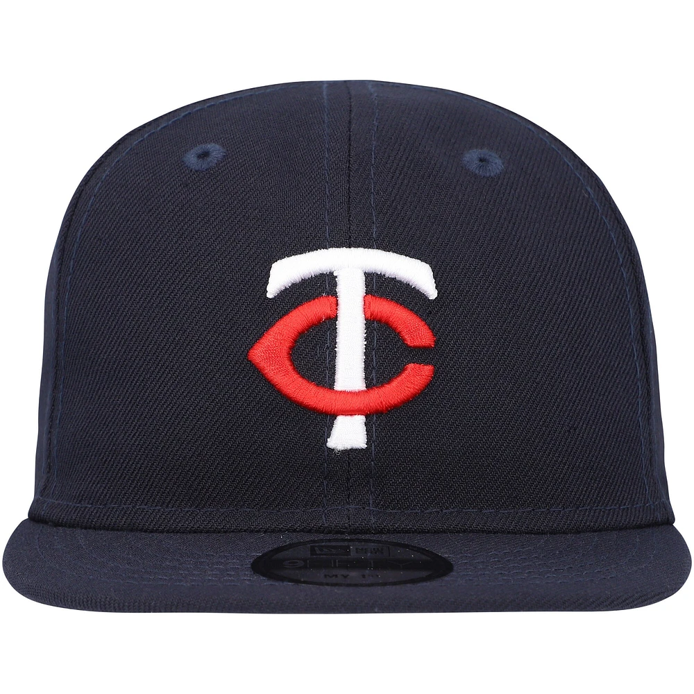 Infant New Era Navy Minnesota Twins My First 9FIFTY Adjustable Hat