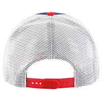 Men's '47 Navy Minnesota Twins Gridiron Super Stripe Relaxed Trucker Hitch Adjustable Hat