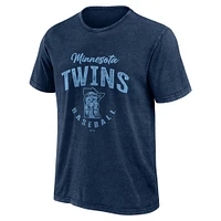 Men's Darius Rucker Collection by Fanatics Navy Minnesota Twins Cooperstown Washed T-Shirt
