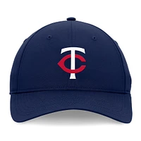 Men's Fanatics Navy Minnesota Twins Front Office Ripstop Unstructured Adjustable Hat
