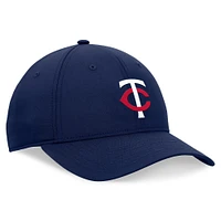 Men's Fanatics Navy Minnesota Twins Front Office Ripstop Unstructured Adjustable Hat