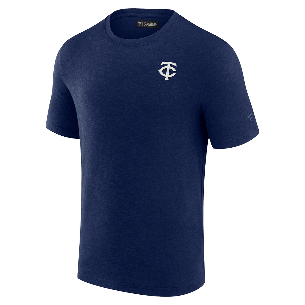 Men's Fanatics Navy Minnesota Twins Modal Short Sleeve T-Shirt